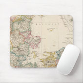Dänemark mit Einfahrkarte von Island Mousepad (Mit Mouse)