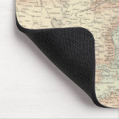 Dänemark mit Schleswig und Holstein Mousepad (Ecke)