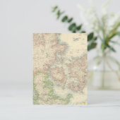 Dänemark mit Schleswig und Holstein Postkarte (Stehend Vorderseite)