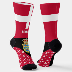 Dänemark, Mode, dänische Flagge, patriotisch Socken