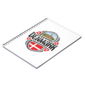 Dänemark Notizblock (Linke Seite)