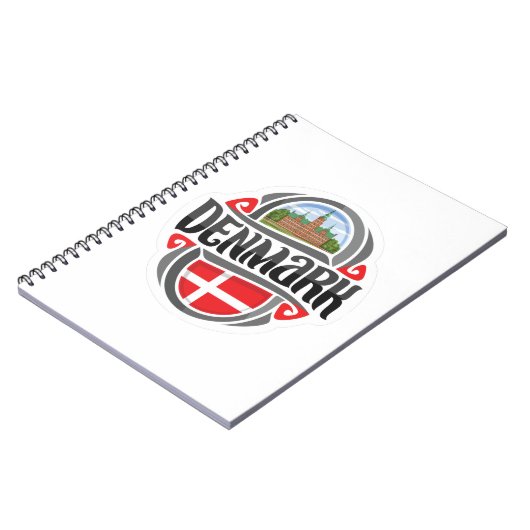 Dänemark Notizblock (Linke Seite)
