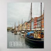 Dänemark, Nyhavn Poster (Vorne)