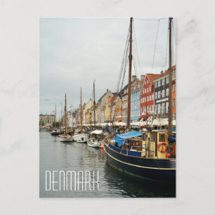 Dänemark, Nyhavn Postkarte