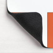 Dänemark oder dänische Flagge Mousepad (Ecke)