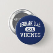 Dänemark Olar - Wikinger - hoch - Dänemark Button (Vorne & Hinten)