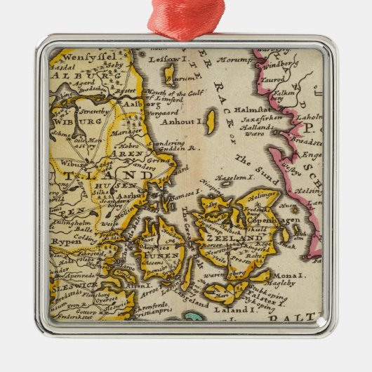 Dänemark Ornament Aus Metall (Vorne)