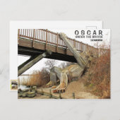 Dänemark, Oscar Under the Bridge Postcard! Postkarte (Vorne/Hinten)