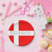 Dänemark Papier Teller! Pappteller (Party)
