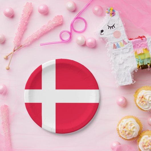 Dänemark Pappteller (Party)