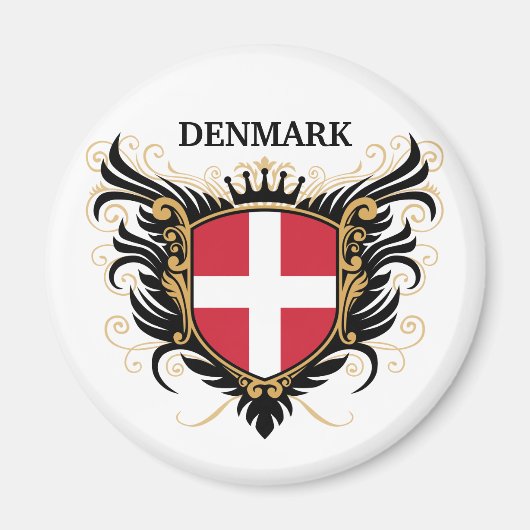 Dänemark [personalisieren] magnet (Vorne)