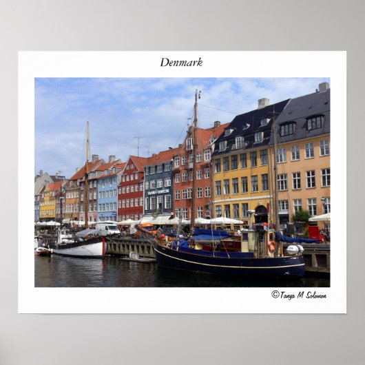 Dänemark Poster (Vorne)