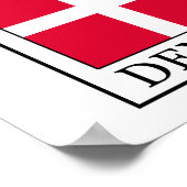 Dänemark Poster (Ecke)