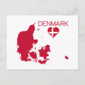 Dänemark Postkarte (Vorderseite)