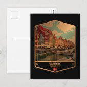 Dänemark Postkarte (Vorne/Hinten)
