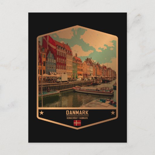 Dänemark Postkarte (Vorderseite)