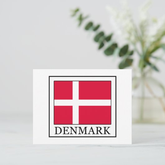 Dänemark Postkarte (Stehend Vorderseite)