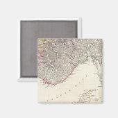 Dänemark, Punkt Norwegen Magnet (Vorderseite/Rückseite)