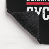 Dänemark Radfahrer Rennen Dänisch Mousepad (Ecke)