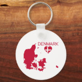 Dänemark Schlüsselanhänger (Vorderseite)