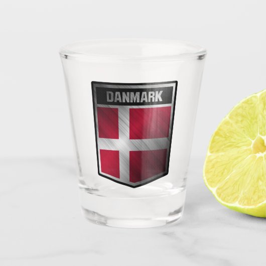 Dänemark Schnapsglas (Vorderseite)