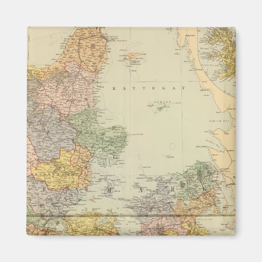 Dänemark, Schweden, Holstein Magnet (Vorne)