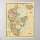 Dänemark, Schweden, Holstein Poster (Vorne)