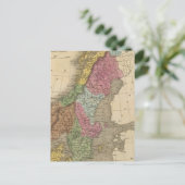 Dänemark, Schweden, Norwegen Postkarte (Stehend Vorderseite)