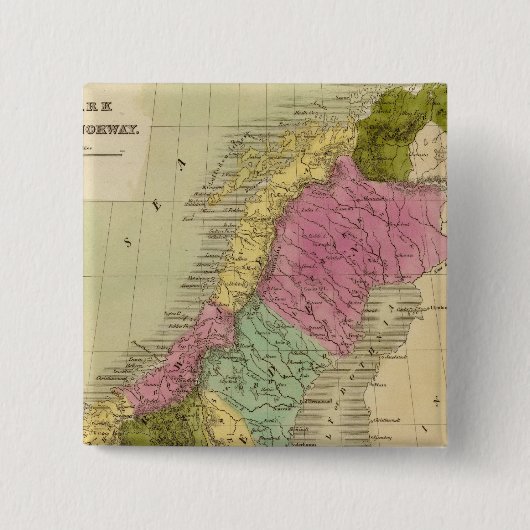 Dänemark, Schweden und Norwegen Button (Vorderseite)