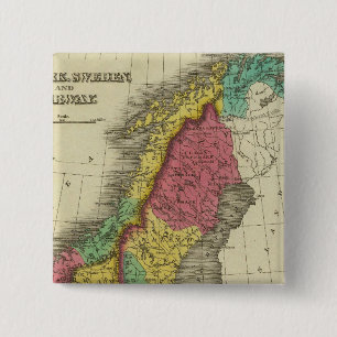 Dänemark, Schweden und Norwegen Button