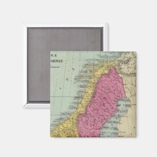 Dänemark Schweden und Norwegen Magnet (Vorderseite/Rückseite)