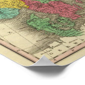 Dänemark, Schweden und Norwegen Poster (Ecke)