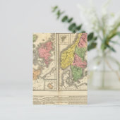 Dänemark, Schweden und Norwegen Postkarte (Stehend Vorderseite)