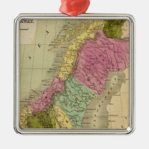 Dänemark, Schweden und Norwegen Silbernes Ornament