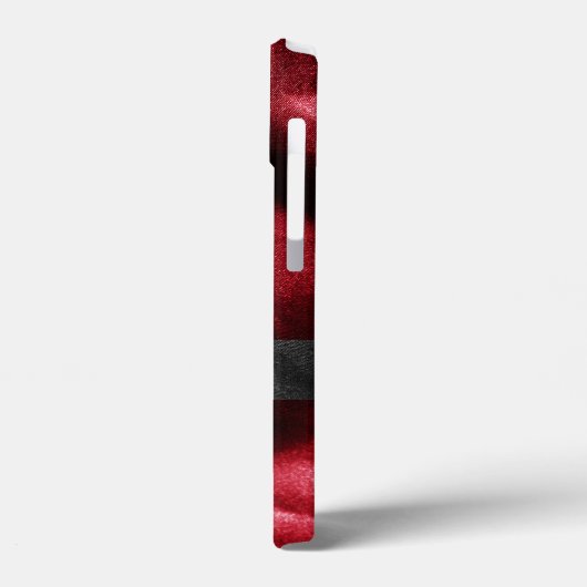 Dänemark - Seidenflagge Case-Mate iPhone Hülle (Rückseite / Links)