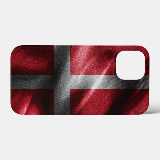 Dänemark - Seidenflagge Case-Mate iPhone Hülle (Rückseite (Horizontal))