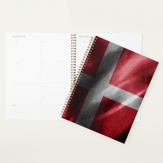 Dänemark - Seidenflagge Planer (Anzeige)