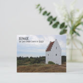 Dänemark, Skagen Sand bedeckte Kirche Postcard! Postkarte (Stehend Vorderseite)