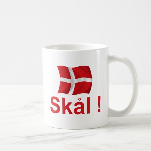 Dänemark Skal! Kaffeetasse (Rechts)