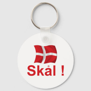 Dänemark Skal! Schlüsselanhänger