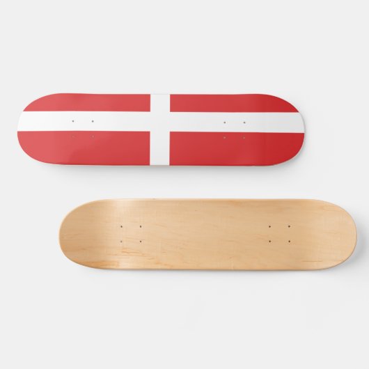 Dänemark Skateboard (Horizontal)