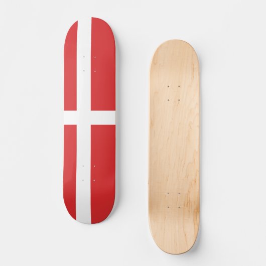 Dänemark Skateboard (Vorderseite)