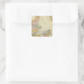 Dänemark, Sleswig, Holstein Quadratischer Aufkleber (Tasche)