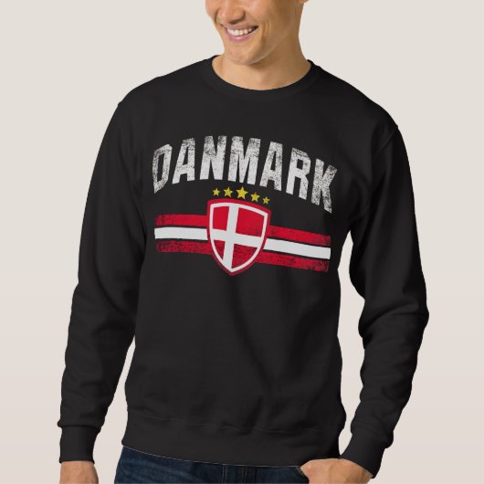 Dänemark Sweatshirt (Vorderseite)