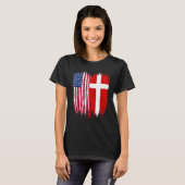 Dänemark T-Shirt (Vorne ganz)