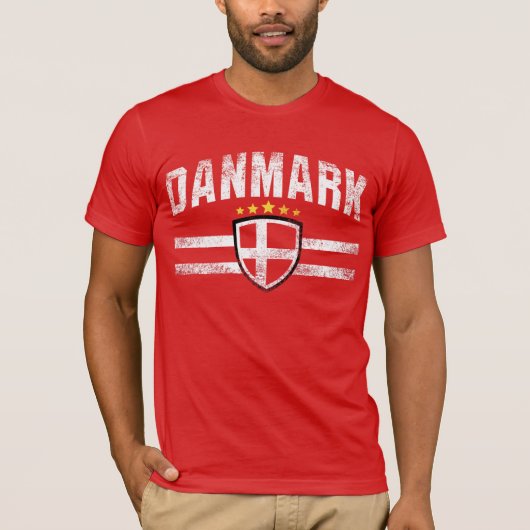 Dänemark T-Shirt (Vorderseite)