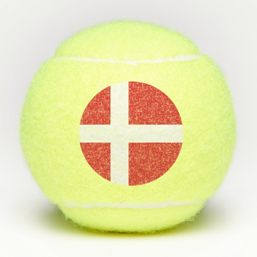 Dänemark Tennisbälle (Vorderseite)