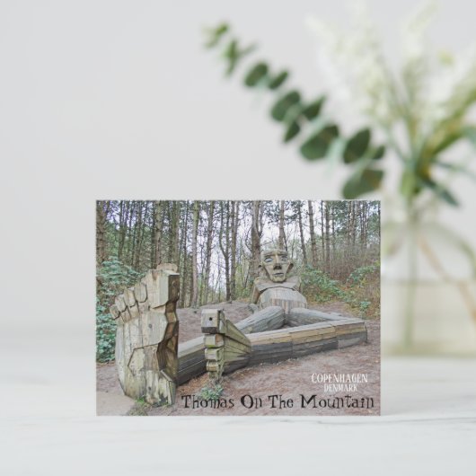 Dänemark, Thomas On The Mountain Postcard! Postkarte (Stehend Vorderseite)