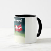 Dänemark "To ski" Reiseplakat Tasse (VorderseiteRechts)