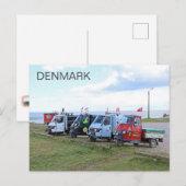 Dänemark Tuk-Tuk Postcard! Postkarte (Vorne/Hinten)